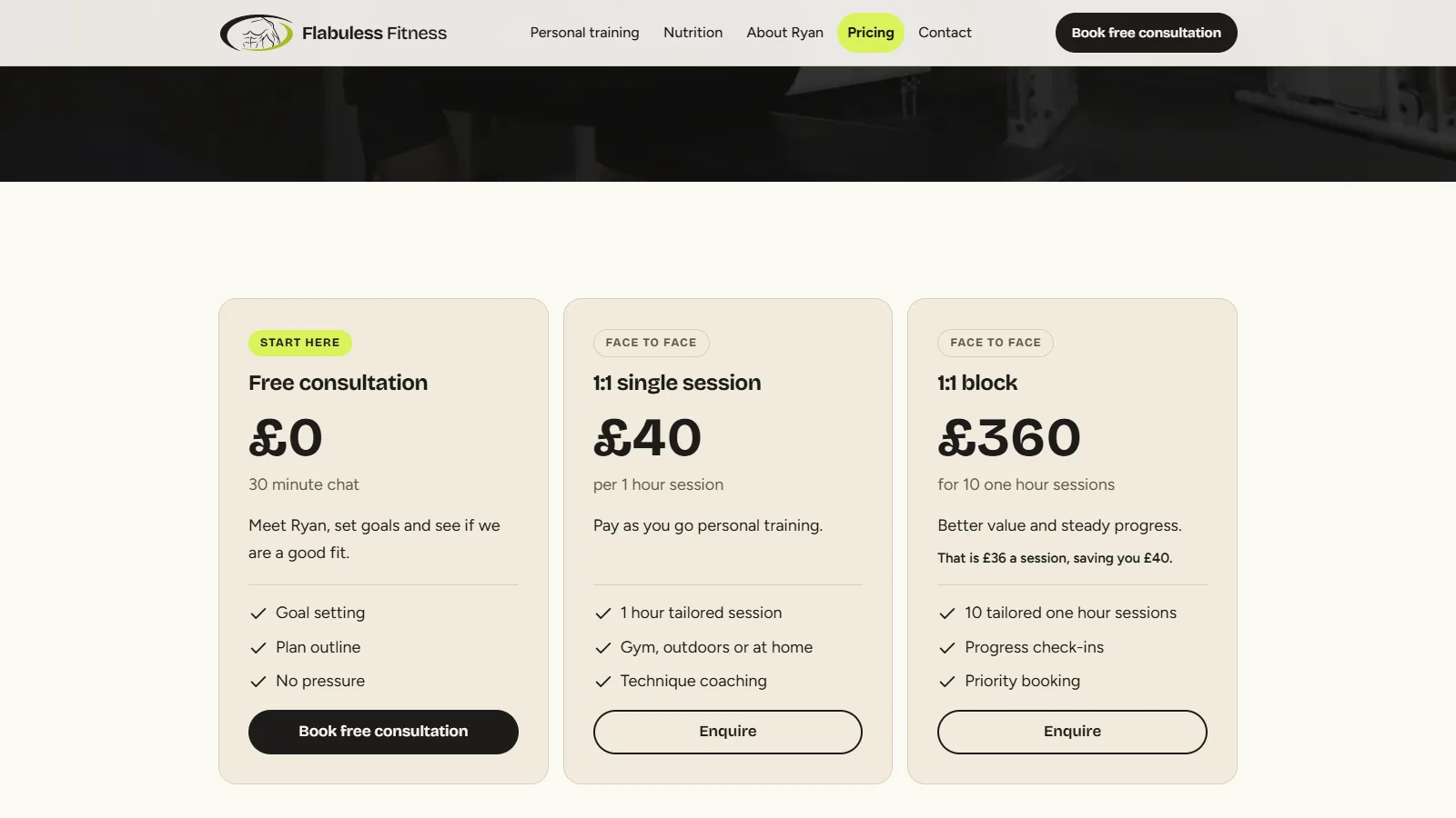Simple, honest pricing